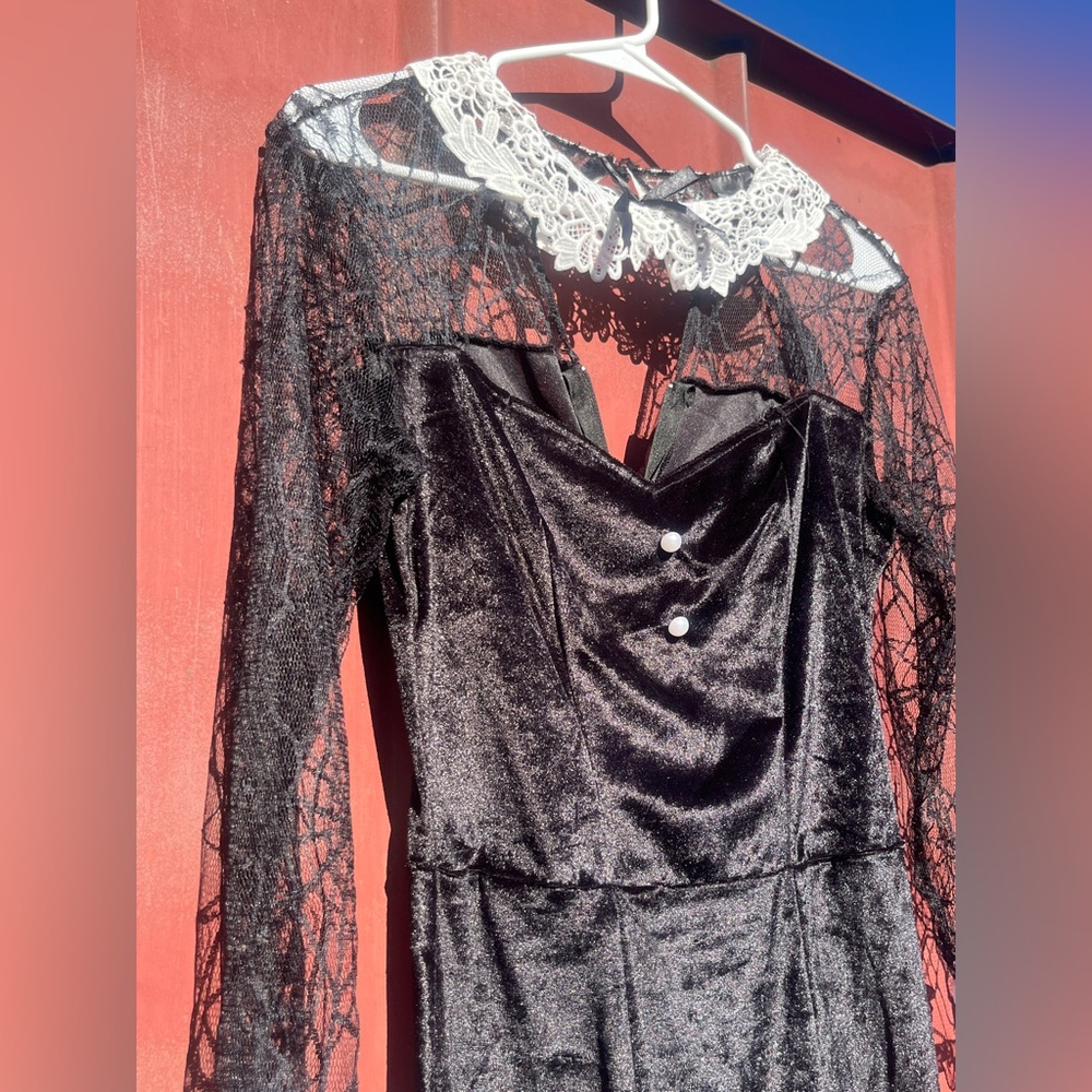 Wednesday Addams Family Hump Day Hottie Costume Cosplay Halloween Sexy Dress M - Picture 6 of 10